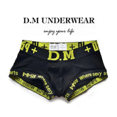 D.M Men's Boxer Briefs Low Waist D.M UNDERWEAR